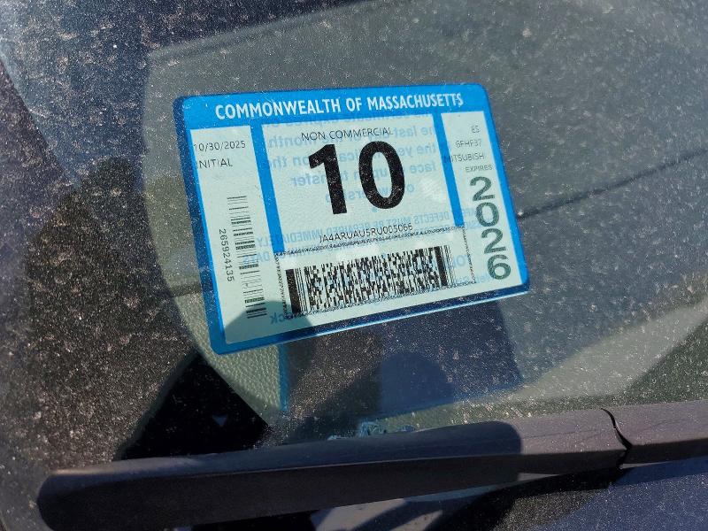2024 Mitsubishi Outlander Sport მანქანა იყიდება აუქციონზე, vin: JA4ARUAU5RU005066, აუქციონის ნომერი: 50599866