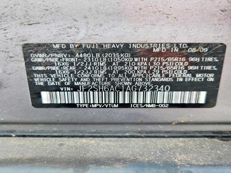 Продаж на аукціоні авто 2006 Subaru Forester, vin: JF2SH6AC1AG732340, номер лоту: 51814946