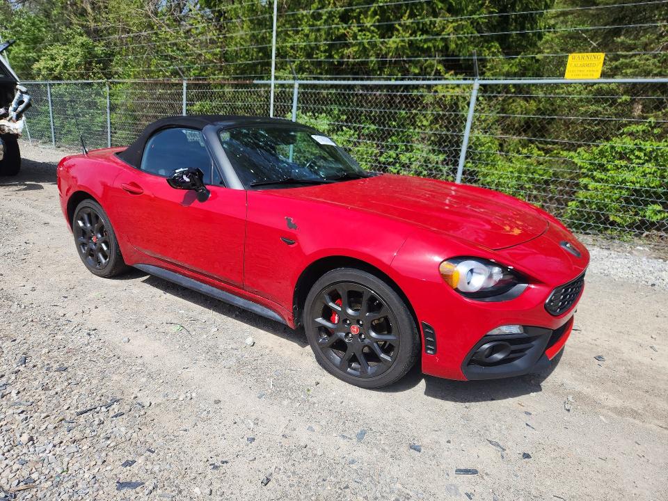 51483266 :رقم المزاد ، JC1NFAEK3J0139073 vin ، 2018 Fiat 124 Spider مزاد بيع