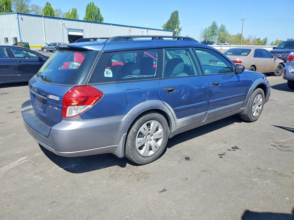 Продажа на аукционе авто 2009 Subaru Outback, vin: 4S4BP60C097340086, номер лота: 52023596