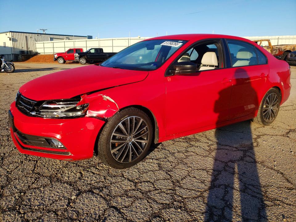 Продажа на аукционе авто 2016 Volkswagen Jetta, vin: 3VWD17AJXGM362873, номер лота: 51398266