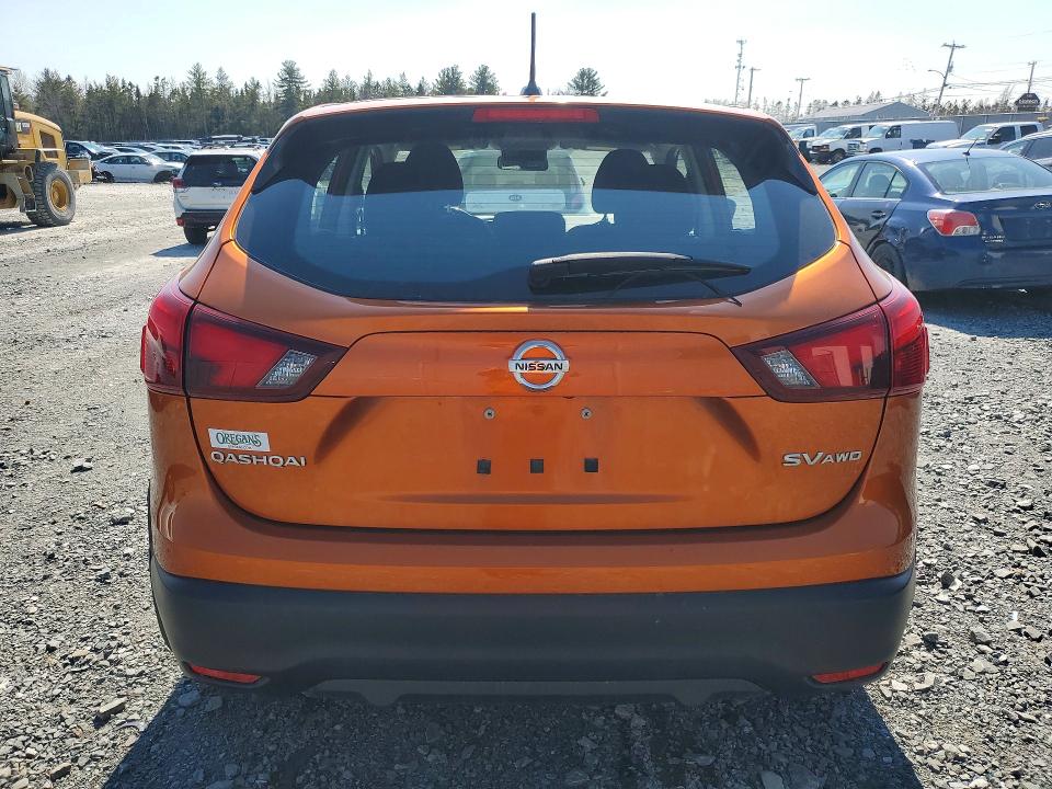 2018 Niss Qashqai მანქანა იყიდება აუქციონზე, vin: JN1BJ1CR1JW204443, აუქციონის ნომერი: 49133516