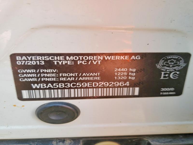 Продажа на аукционе авто 2014 Bmw 535, vin: WBA5B3C59ED292964, номер лота: 45967796