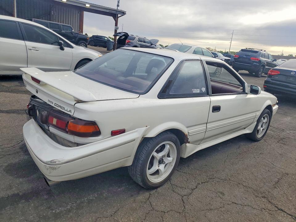 1988 Toyota Corolla მანქანა იყიდება აუქციონზე, vin: JT2AE98C5J3052922, აუქციონის ნომერი: 49968846