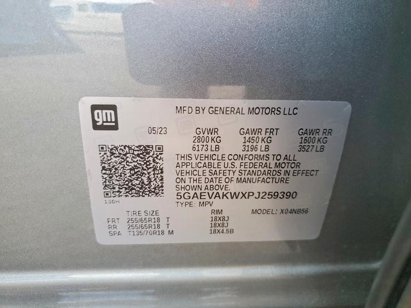 Продажа на аукционе авто 2023 Buick Enclave, vin: 5GAEVAKWXPJ259390, номер лота: 53180066