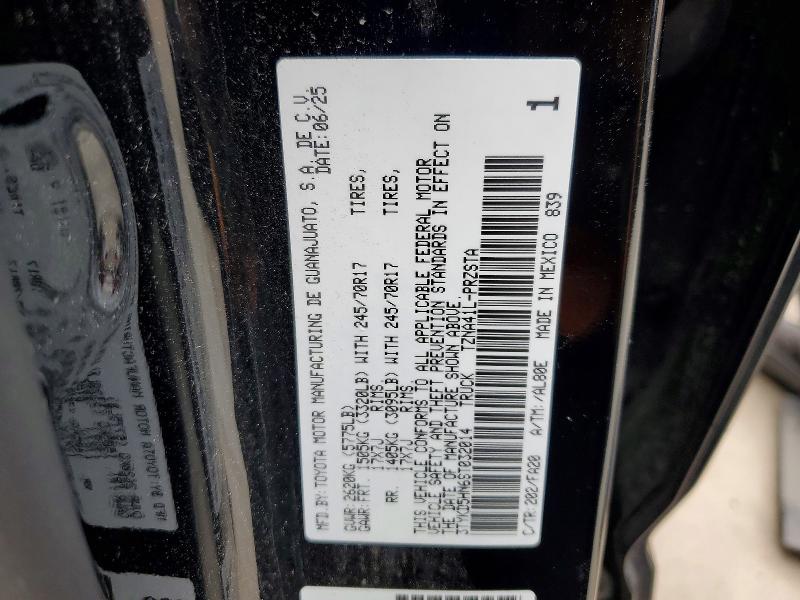 Aukcja sprzedaży 2025 Toyota Tacoma, vin: 3TYKD5HN6ST032014, numer aukcji: 50911166