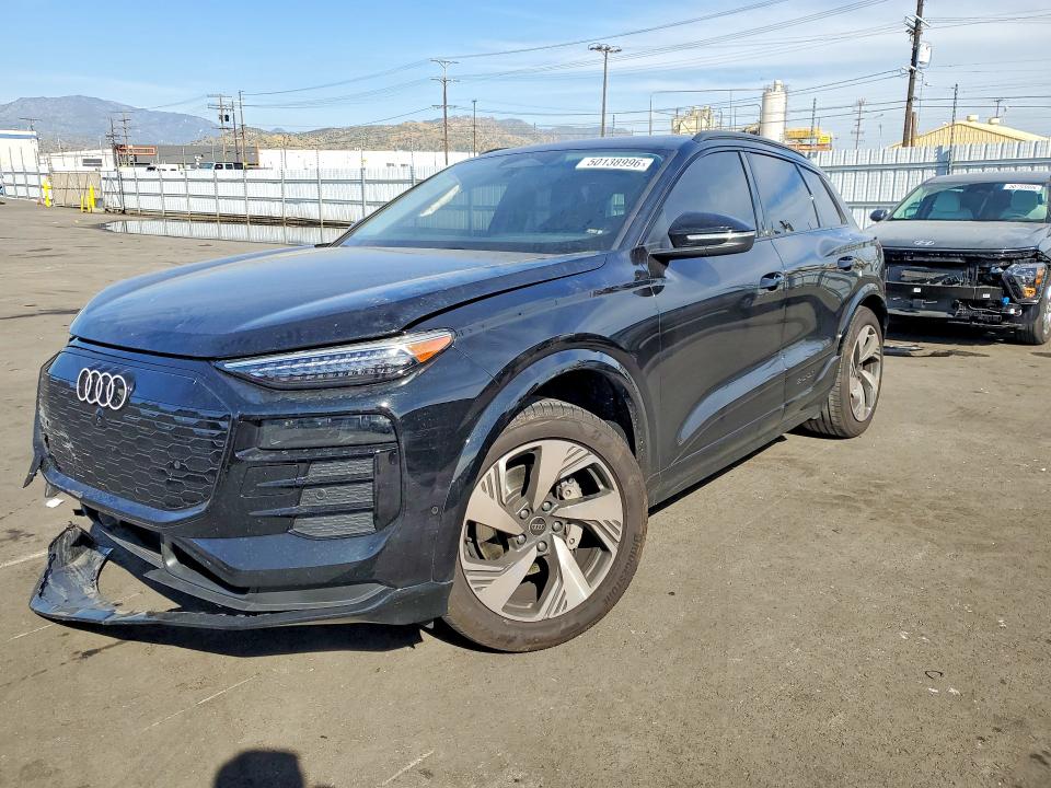 2025 Audi Q6 E-tron მანქანა იყიდება აუქციონზე, vin: WA124BGF2SA058217, აუქციონის ნომერი: 50138996