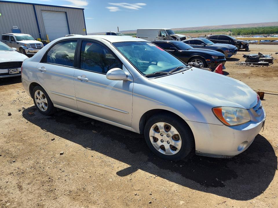 2006 Kia Spectra მანქანა იყიდება აუქციონზე, vin: KNAFE122165247097, აუქციონის ნომერი: 51273206