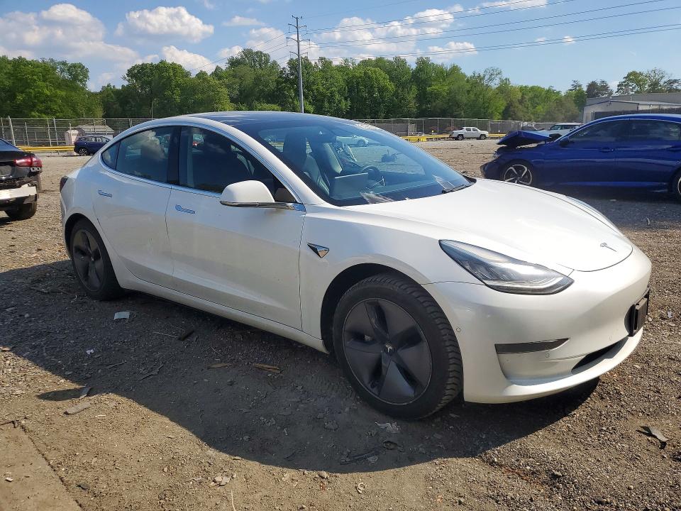 2020 Tesla Model 3 მანქანა იყიდება აუქციონზე, vin: 5YJ3E1EA4LF632382, აუქციონის ნომერი: 51242246