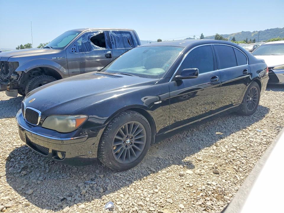 2006 Bmw 750 მანქანა იყიდება აუქციონზე, vin: WBAHL83506DT02256, აუქციონის ნომერი: 51873016