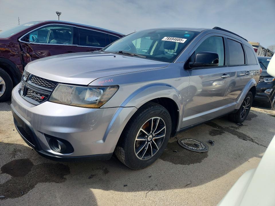 2018 Dodge Journey მანქანა იყიდება აუქციონზე, vin: 3C4PDCBG2JT522695, აუქციონის ნომერი: 78594685