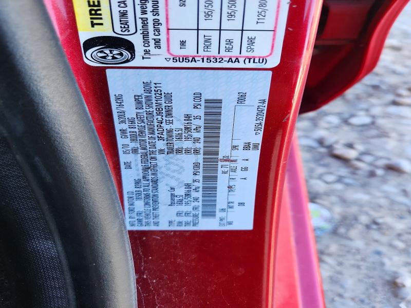 Продажа на аукционе авто 2011 Ford Fiesta, vin: 3FADP4CJ9BM102511, номер лота: 49832766