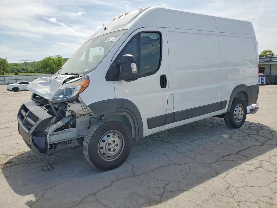 48711376 :رقم المزاد ، 3C6TRVCGXJE112975 vin ، 2018 Ram Promaster 2500 مزاد بيع