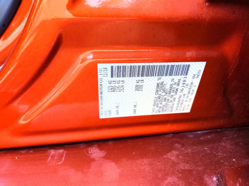 2019 Nissan Maxima მანქანა იყიდება აუქციონზე, vin: 1N4AA6AV9KC363483, აუქციონის ნომერი: 50643416