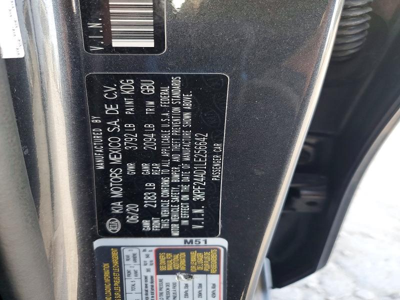 Aukcja sprzedaży 2020 Kia Forte, vin: 3KPF24AD1LE256642, numer aukcji: 49671796