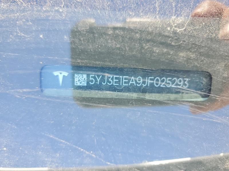 Продаж на аукціоні авто 2018 Tesla Model 3, vin: 5YJ3E1EA9JF025293, номер лоту: 51094766