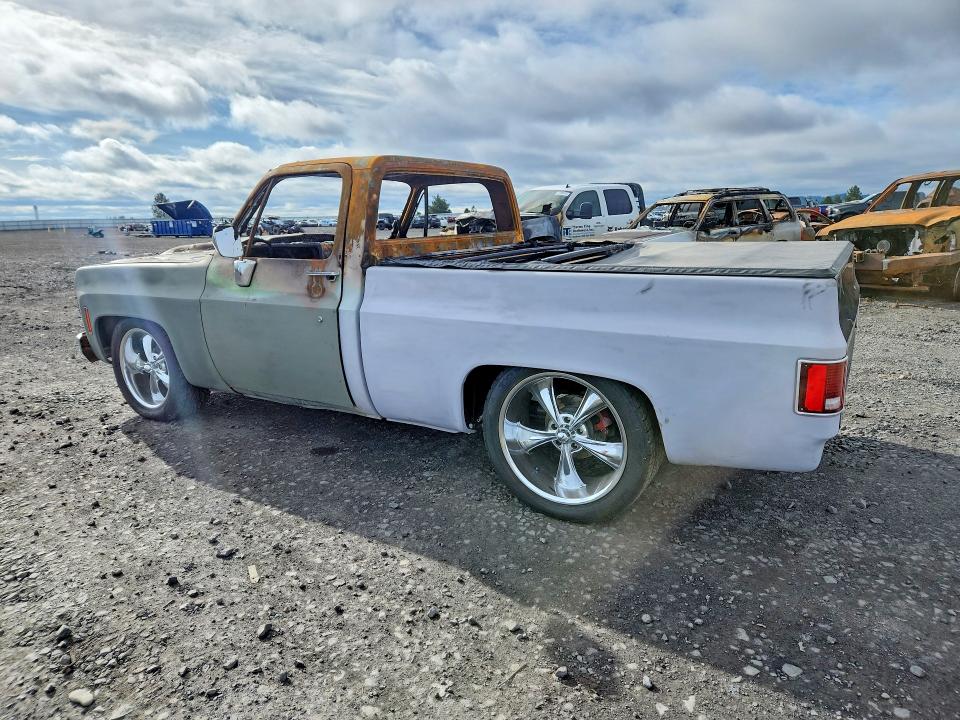 49793196 :رقم المزاد ، TCX143Z517386 vin ، 1973 Gmc C1500 مزاد بيع