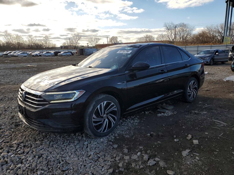 48755796 :رقم المزاد ، 3VWE57BU4MM102594 vin ، 2021 Volkswagen Jetta مزاد بيع