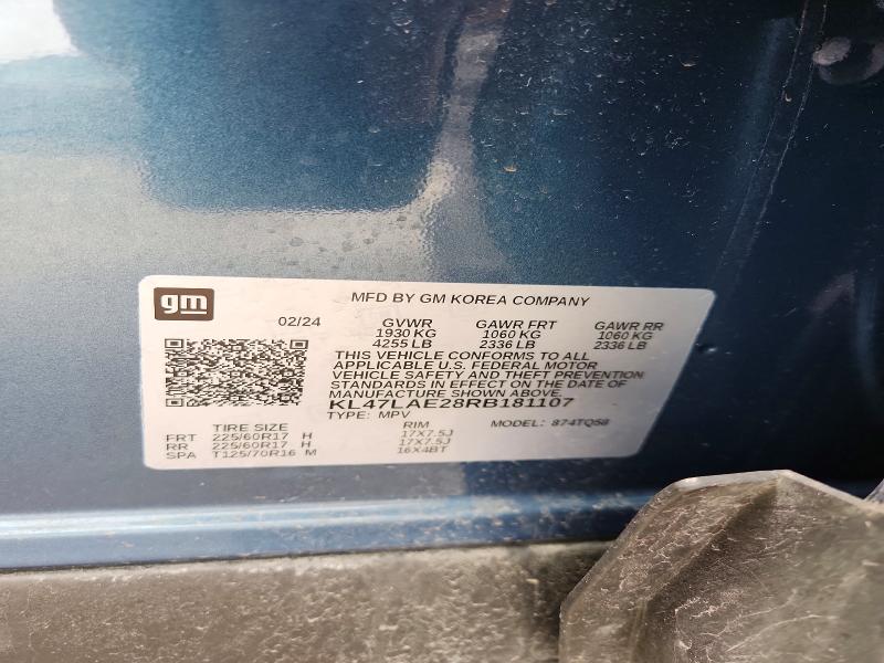 Продаж на аукціоні авто 2024 Buick Envista, vin: KL47LAE28RB181107, номер лоту: 49502236