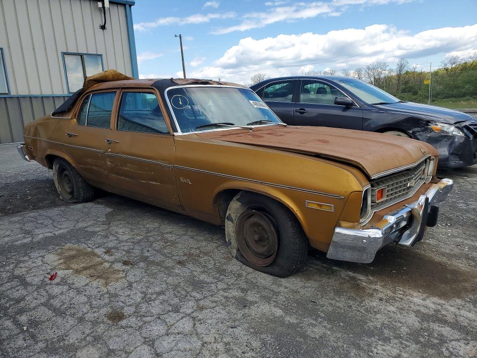 Aukcja sprzedaży 1974 Chevrolet Nova, vin: 1X69H4W237662, numer aukcji: 49936946