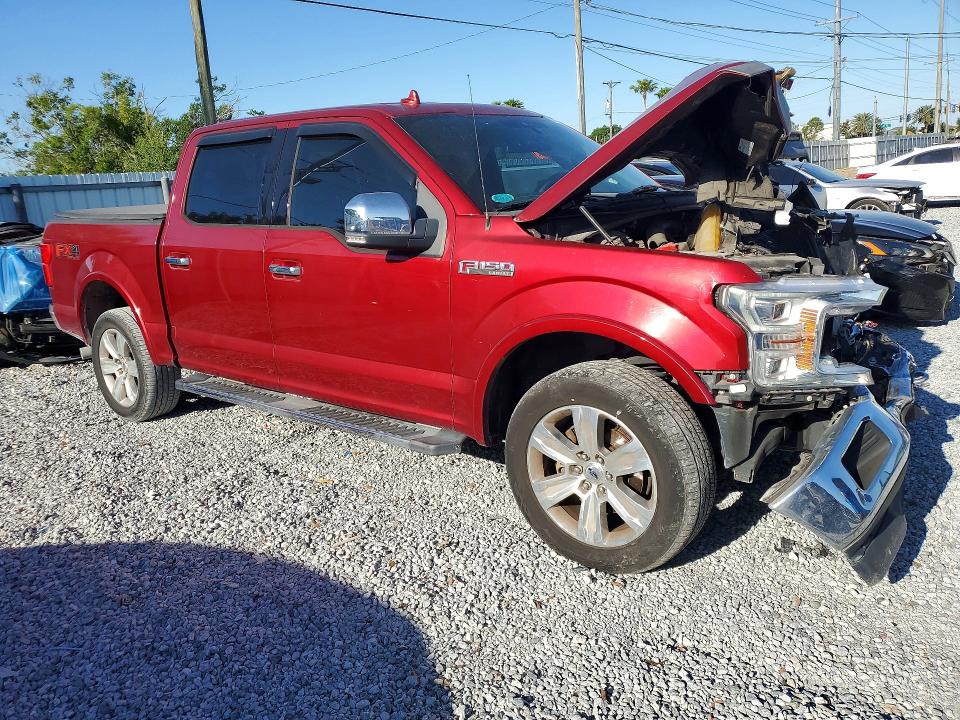 2018 Ford F150 მანქანა იყიდება აუქციონზე, vin: 1FTEW1EG3JFC93181, აუქციონის ნომერი: 50937826