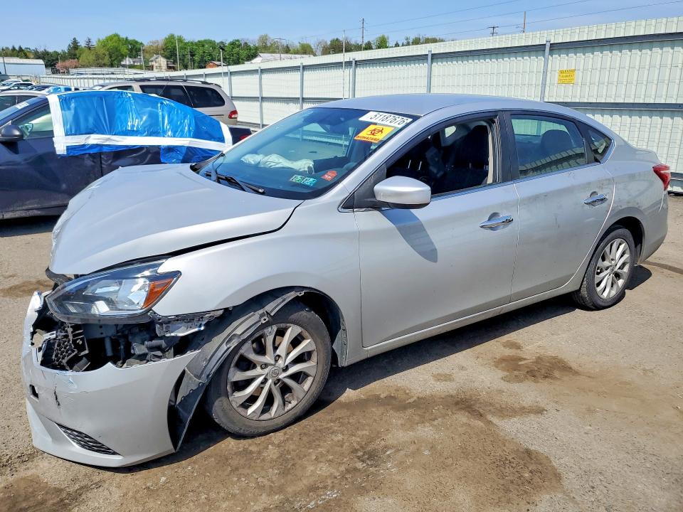 51187676 :رقم المزاد ، 3N1AB7AP9JY242346 vin ، 2018 Nissan Sentra مزاد بيع