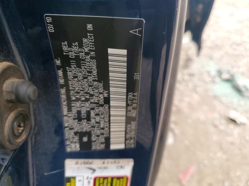 2011 Toyota Sienna მანქანა იყიდება აუქციონზე, vin: 5TDZK3DC4BS025040, აუქციონის ნომერი: 48214066
