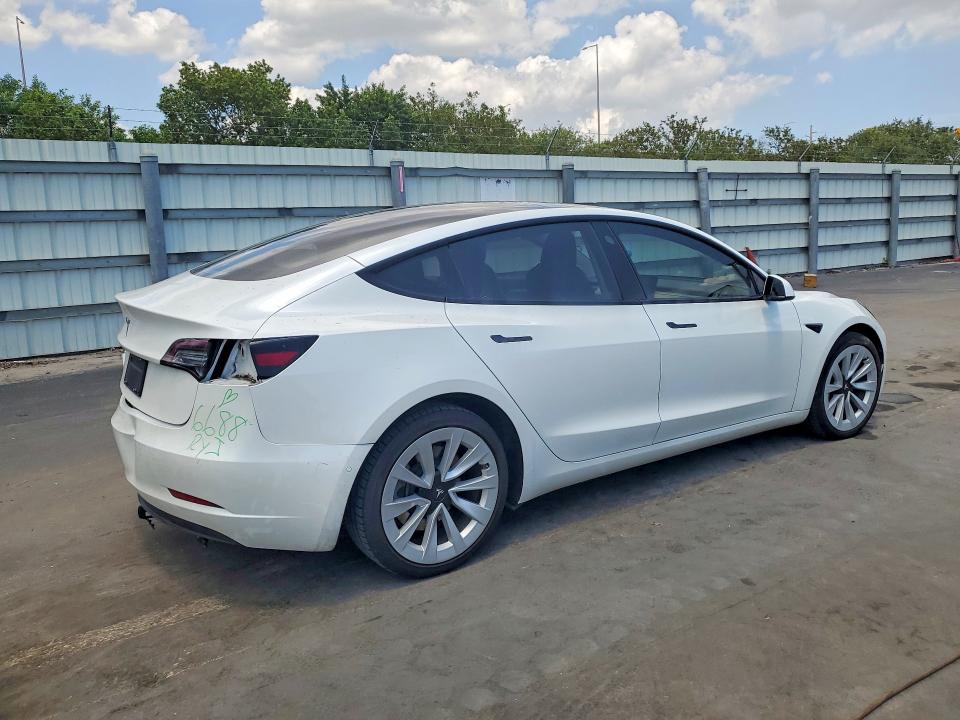 2021 Tesla Model 3 მანქანა იყიდება აუქციონზე, vin: 5YJ3E1EA0MF986613, აუქციონის ნომერი: 50416856
