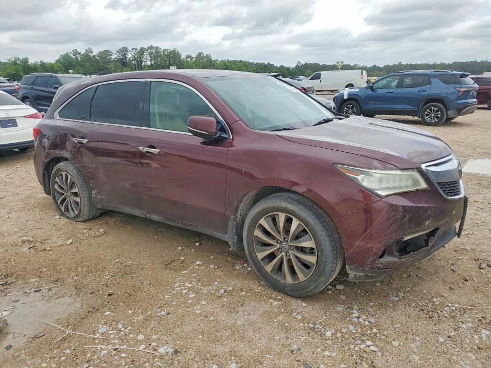 Продаж на аукціоні авто 2015 Acura Mdx, vin: 5FRYD3H47FB009805, номер лоту: 49438596