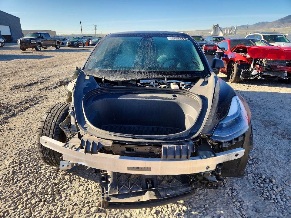 48678816 :رقم المزاد ، 5YJ3E1EB1NF195291 vin ، 2022 Tesla Model 3 مزاد بيع