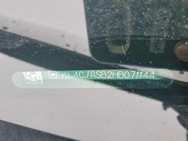 Продаж на аукціоні авто 2017 Buick Encore, vin: KL4CJASB2HB071144, номер лоту: 48530466