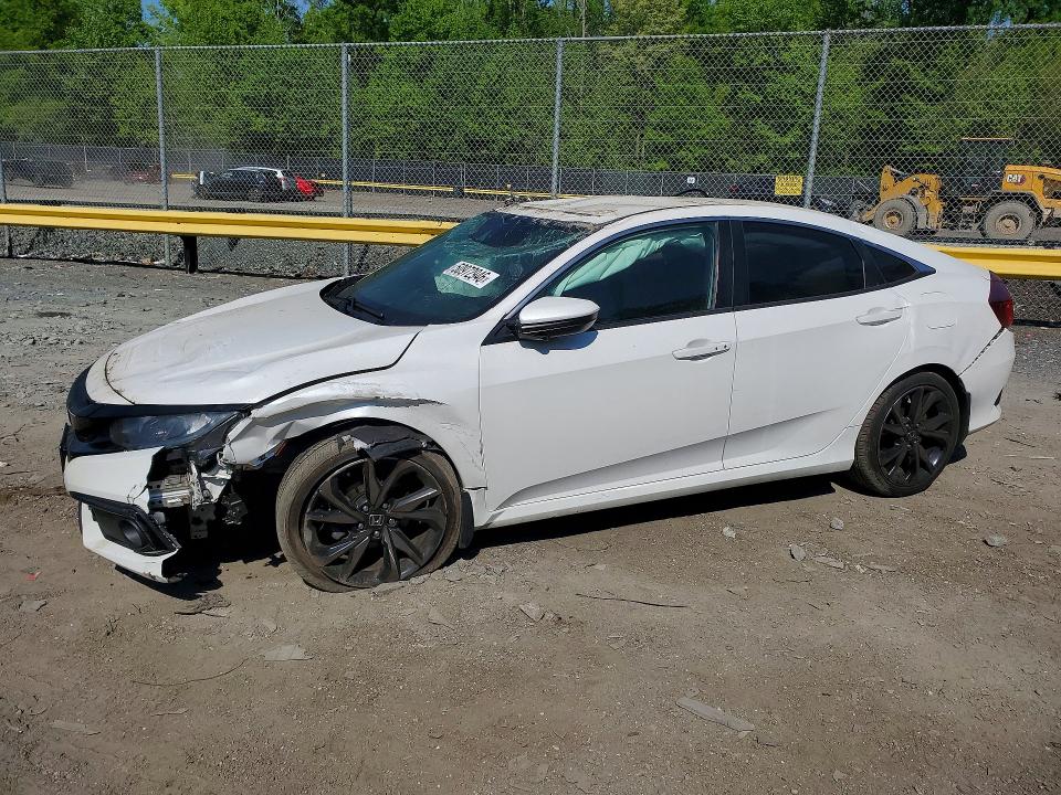 Aukcja sprzedaży 2019 Honda Civic, vin: 2HGFC2F83KH553820, numer aukcji: 50972946