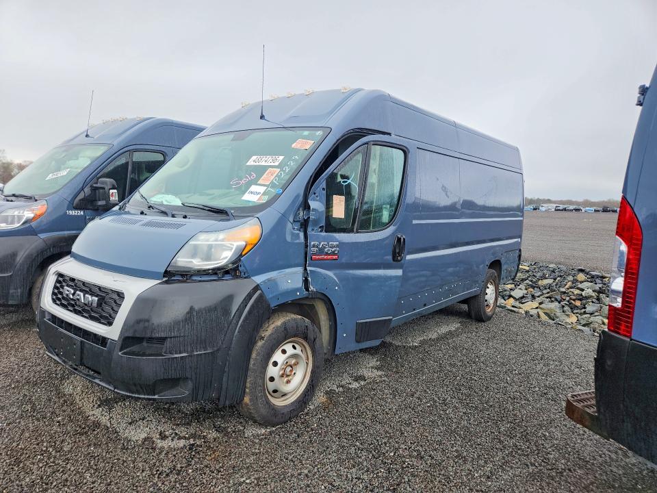 48874796 :رقم المزاد ، 3C6URVJG0LE106788 vin ، 2020 Ram Promaster 3500 مزاد بيع