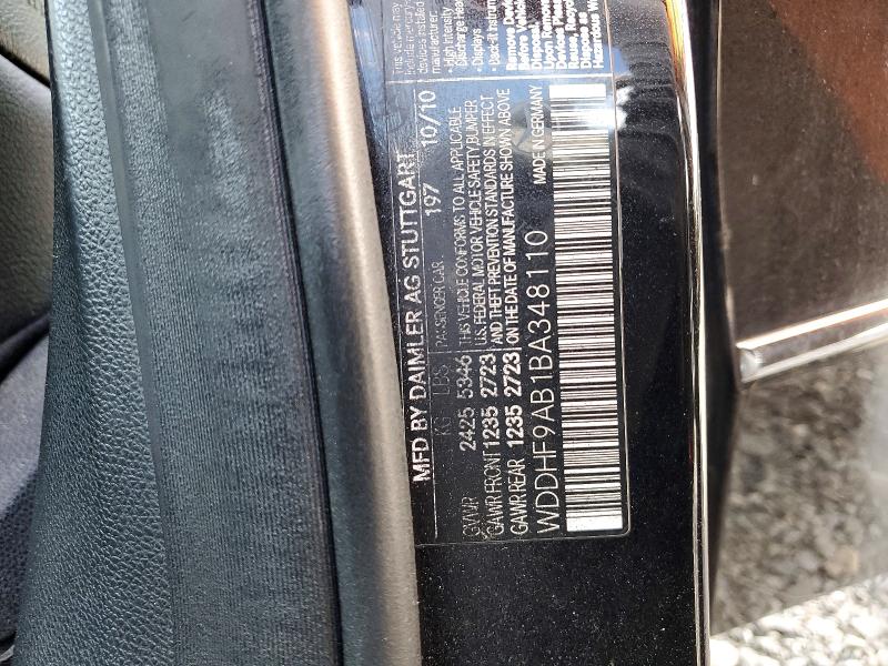 Aukcja sprzedaży 2011 Mercedes-benz E, vin: WDDHF9AB1BA348110, numer aukcji: 51634846