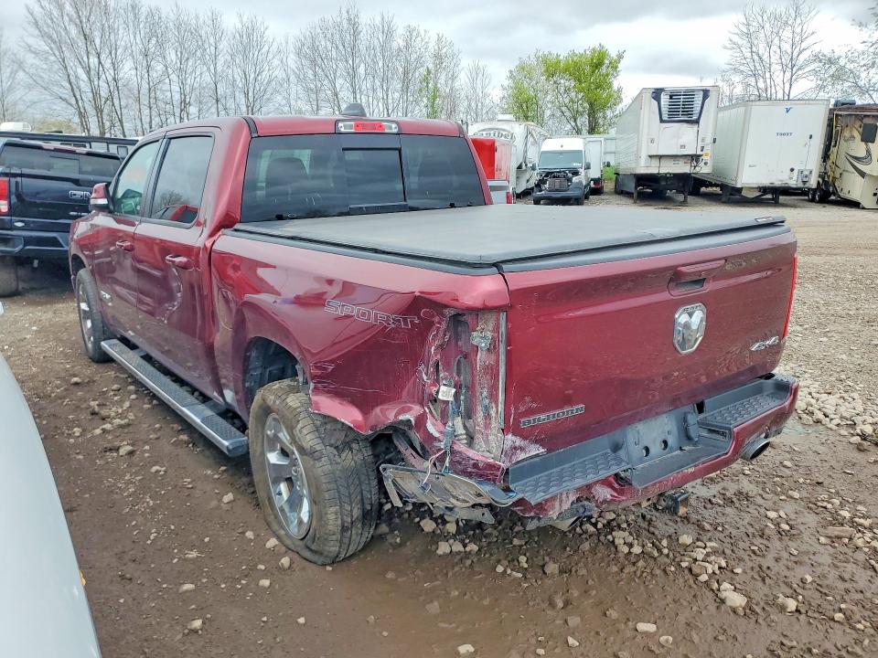 2020 Ram 1500 მანქანა იყიდება აუქციონზე, vin: 1C6SRFFT1LN144917, აუქციონის ნომერი: 50491266