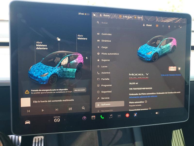 Aukcja sprzedaży 2022 Tsmr Model S, vin: 7SAYGDEF4NF484320, numer aukcji: 49002726