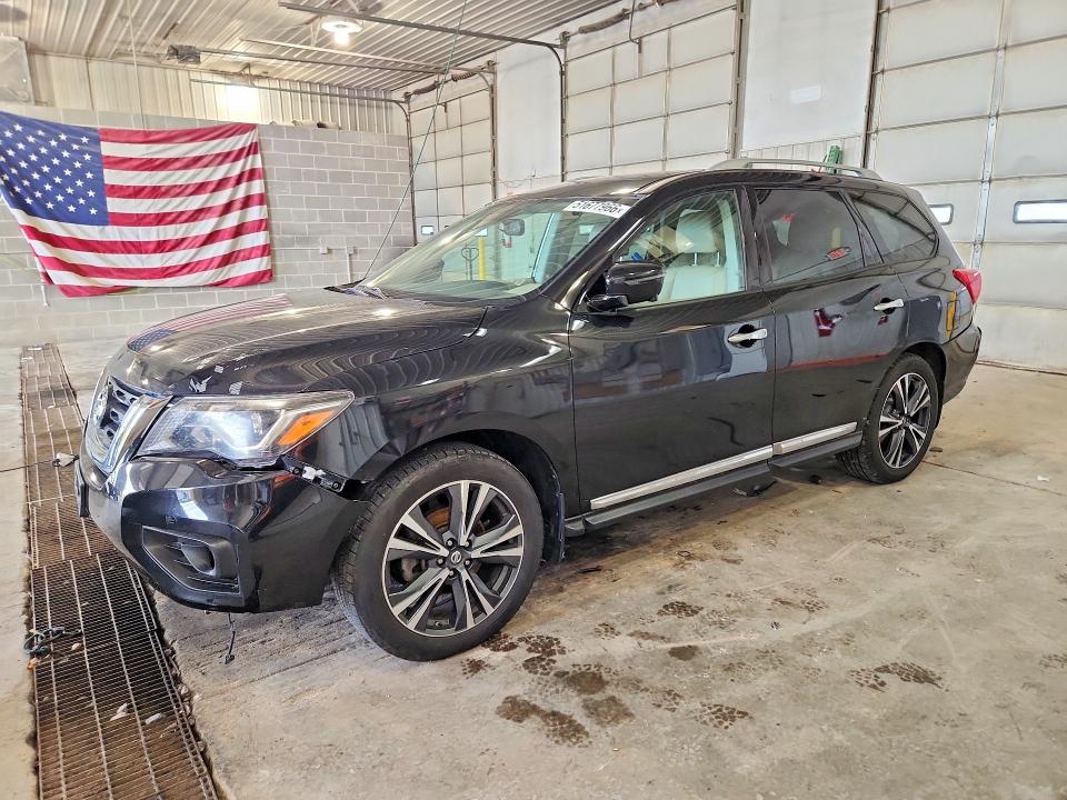 Продажа на аукционе авто 2017 Nissan Pathfinder, vin: 5N1DR2MN7HC624439, номер лота: 51677966