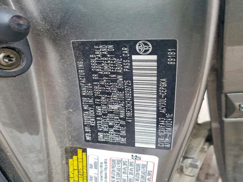 47665436 :رقم المزاد ، 4T1BE32K24U929725 vin ، 2004 Toyota Camry مزاد بيع