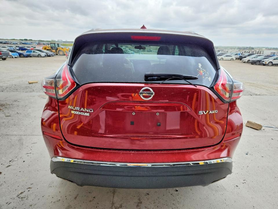 51187986 :رقم المزاد ، 5N1AZ2MH1FN271985 vin ، 2015 Nissan Murano مزاد بيع