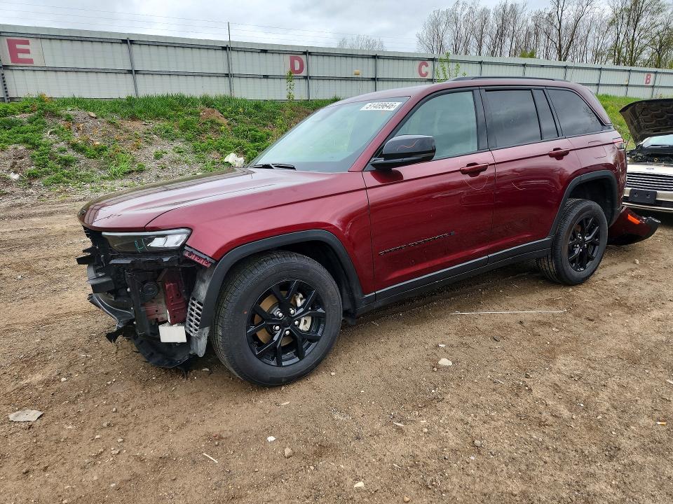2025 Jeep Grand Cherokee მანქანა იყიდება აუქციონზე, vin: 1C4RJHAG9SC357693, აუქციონის ნომერი: 51469646