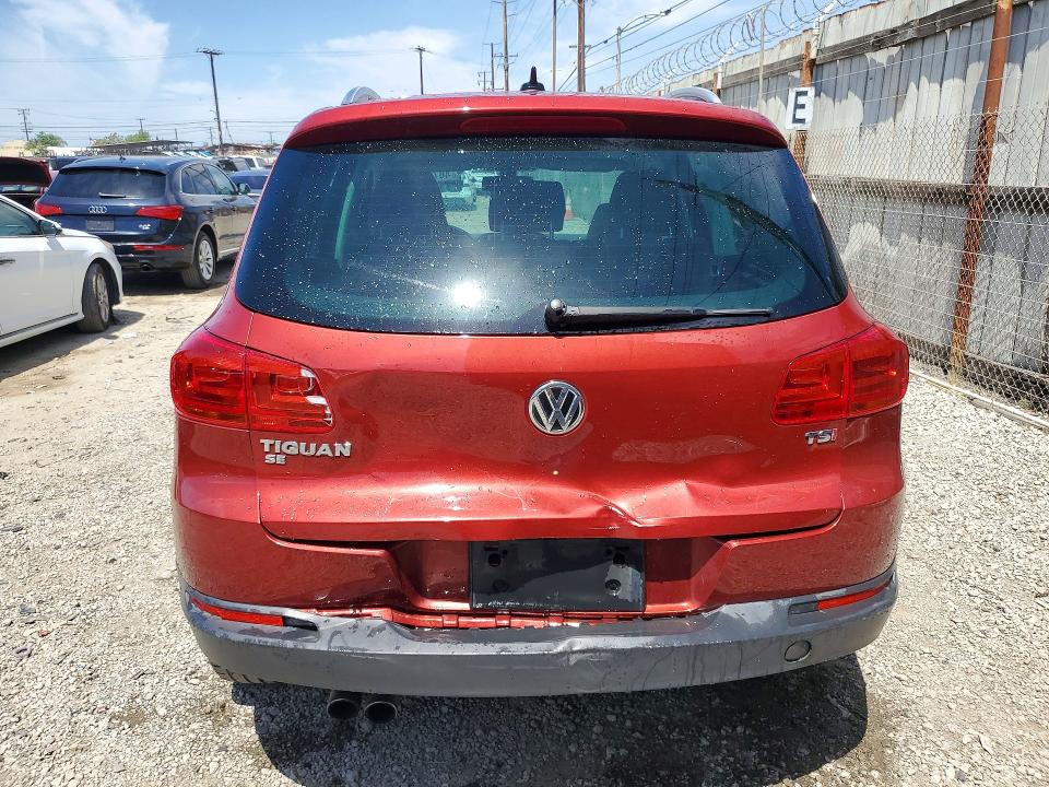 48748956 :رقم المزاد ، WVGAV7AX9GW052529 vin ، 2016 Volkswagen Tiguan مزاد بيع