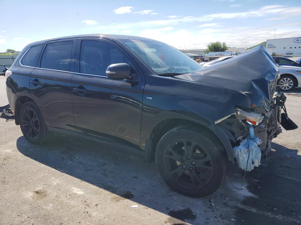 2014 Mitsubishi Outlander მანქანა იყიდება აუქციონზე, vin: JA4JZ4AX7EZ017436, აუქციონის ნომერი: 50767586