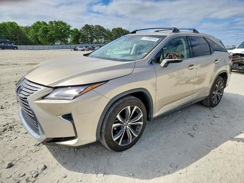 2018 Lexus Rx 450hl მანქანა იყიდება აუქციონზე, vin: JTJDGKCA8J2005074, აუქციონის ნომერი: 53706496