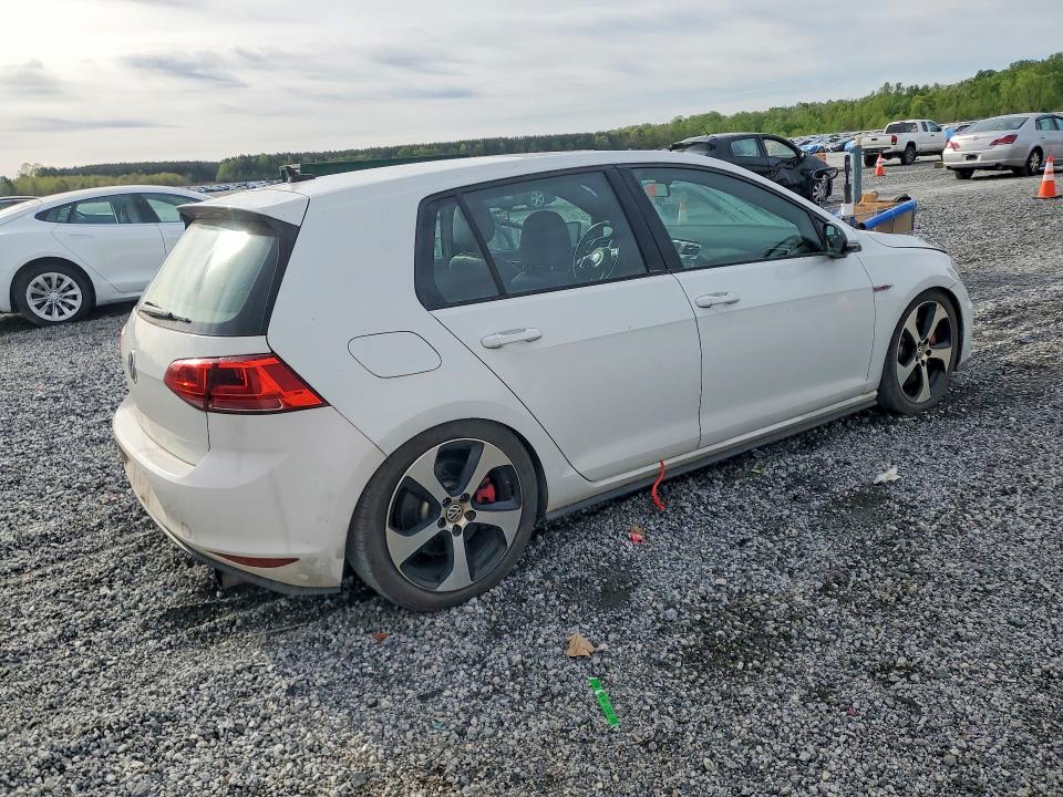 2016 Volkswagen Gti მანქანა იყიდება აუქციონზე, vin: 3VW447AU8GM051668, აუქციონის ნომერი: 48320506