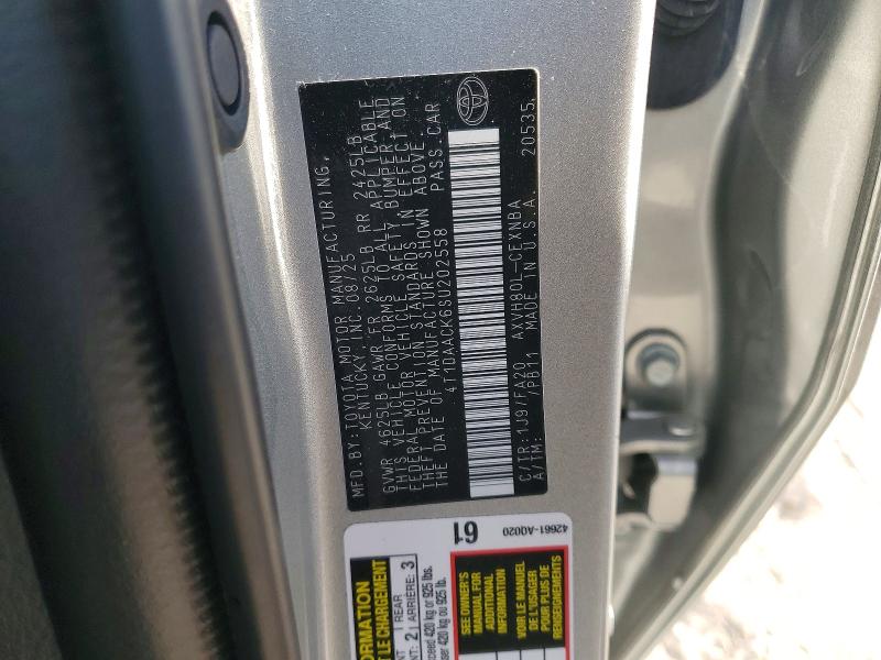 Продажа на аукционе авто 2025 Toyota Camry, vin: 4T1DAACK6SU202558, номер лота: 50184186