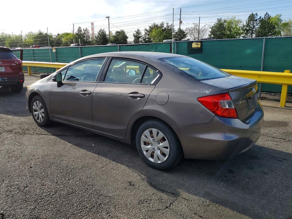 Продажа на аукционе авто 2012 Honda Civic, vin: 2HGFB2F55CH584514, номер лота: 50697556