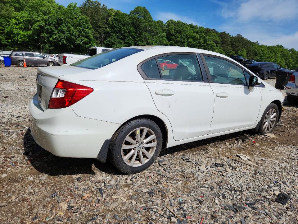 2012 Honda Civic მანქანა იყიდება აუქციონზე, vin: 19XFB2F93CE032457, აუქციონის ნომერი: 51873726
