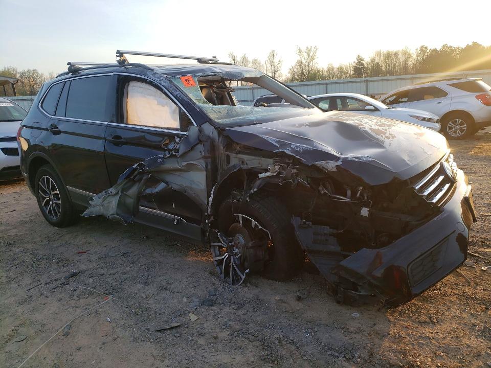 2020 Volkswagen Tiguan მანქანა იყიდება აუქციონზე, vin: 3VV2B7AX1LM038637, აუქციონის ნომერი: 48219036