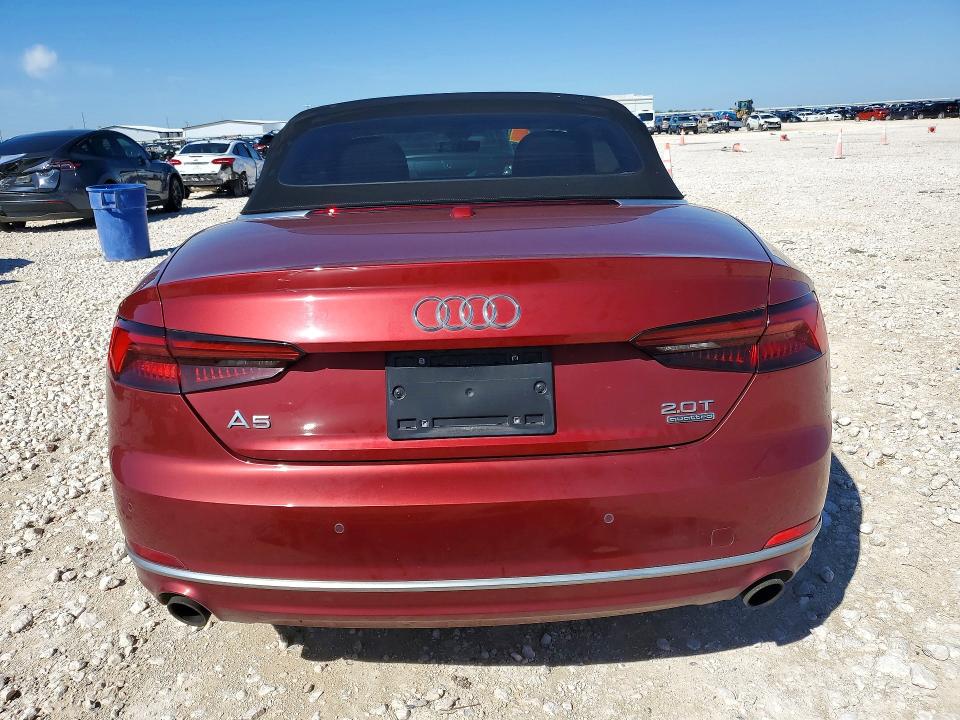 48017256 :رقم المزاد ، WAUYNGF57JN013006 vin ، 2018 Audi A5 مزاد بيع