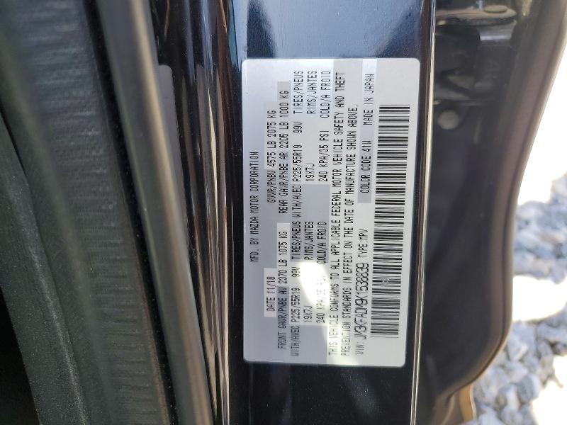 Aukcja sprzedaży 2019 Mazda Cx-5, vin: JM3KFADM9K1538839, numer aukcji: 51333886